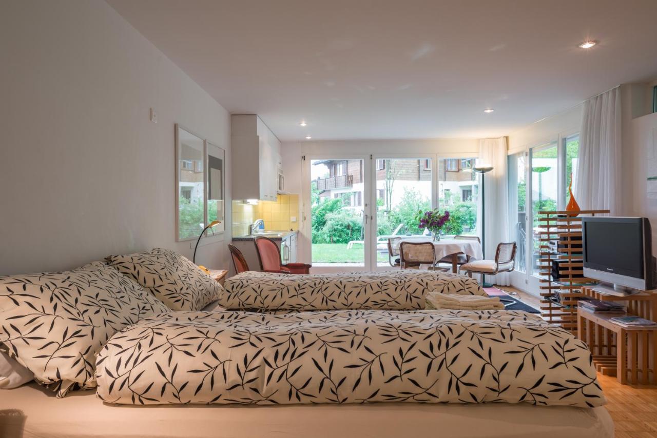 Grava - Ferienwohnung Fuer Max. 2 Personen Laax Exterior foto